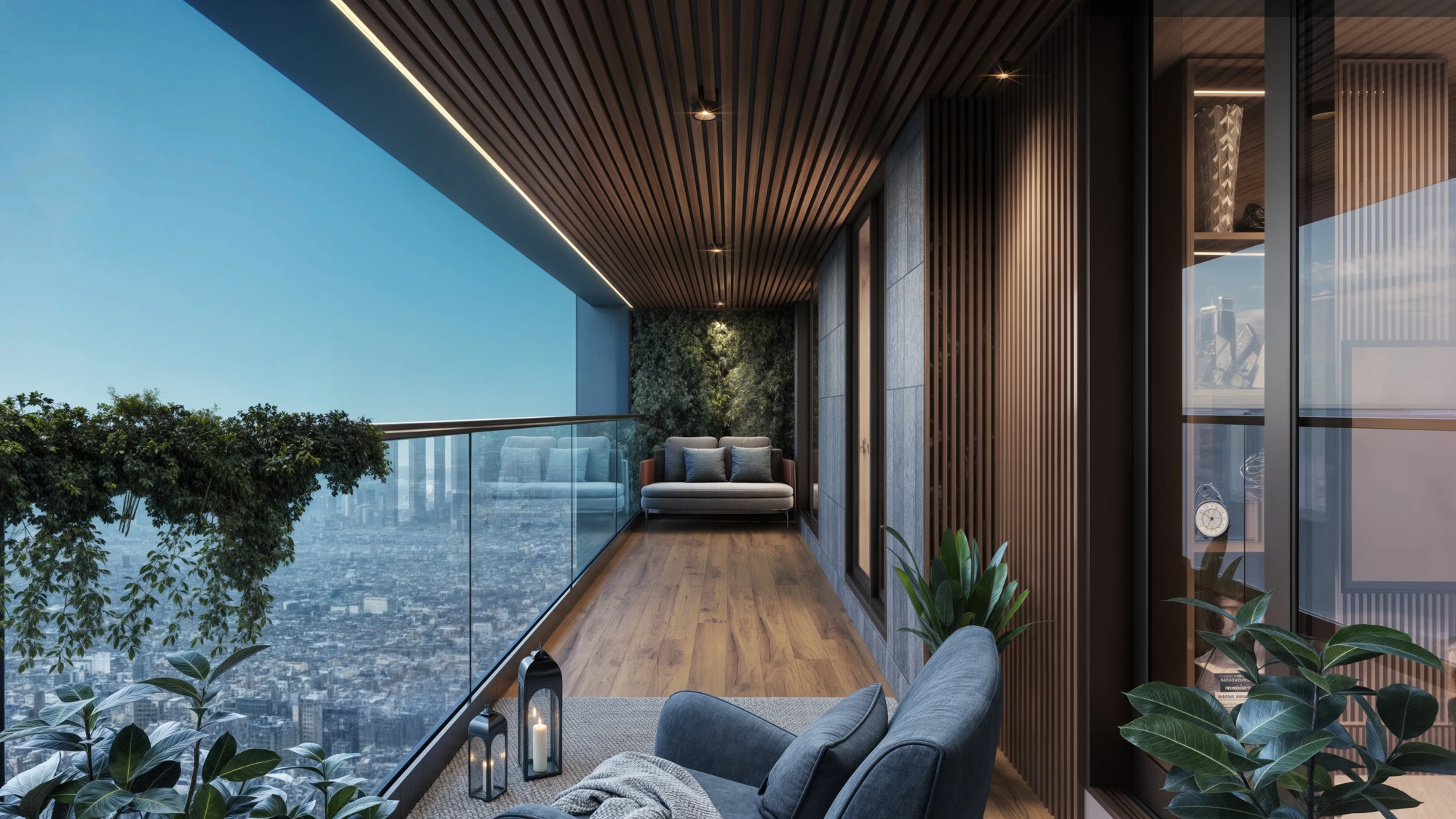 Deck — city view