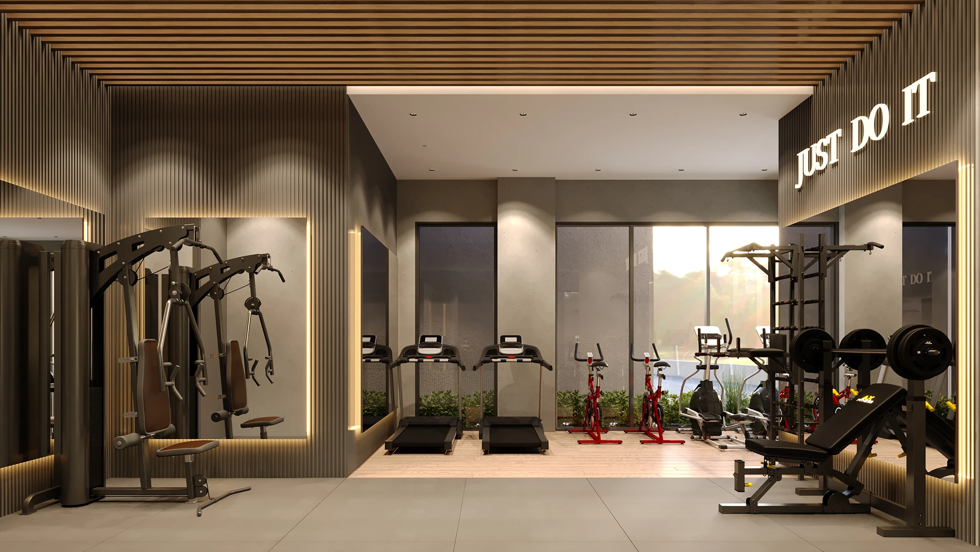 Fitness room